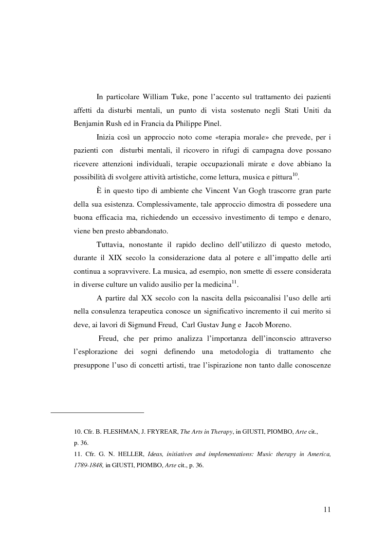 Anteprima della tesi: L'Arte e L'Espressività nel programma educativo e terapeutico di una comunità per minori e adolescenti, Pagina 5