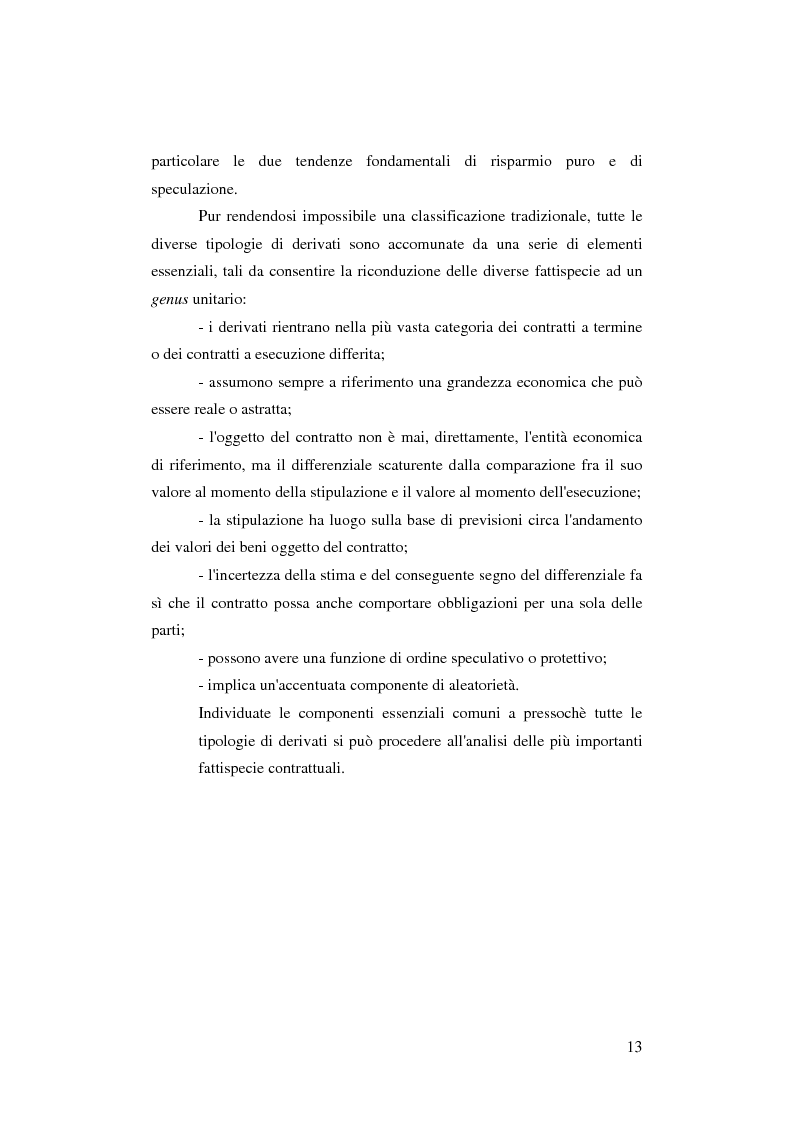 Anteprima della tesi: Gli strumenti finanziari derivati: profili strutturali e funzionali., Pagina 8