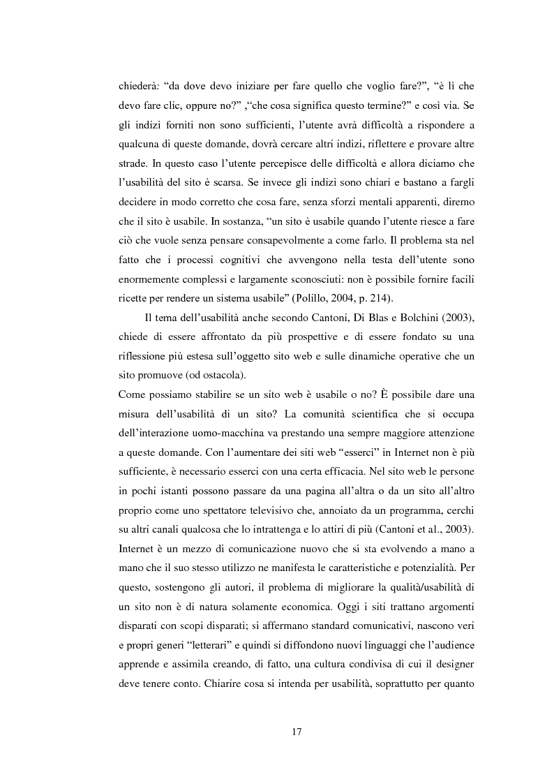 Estratto dalla tesi: Bibliotechediroma.it: usabilità percepita dagli utenti e dagli operatori