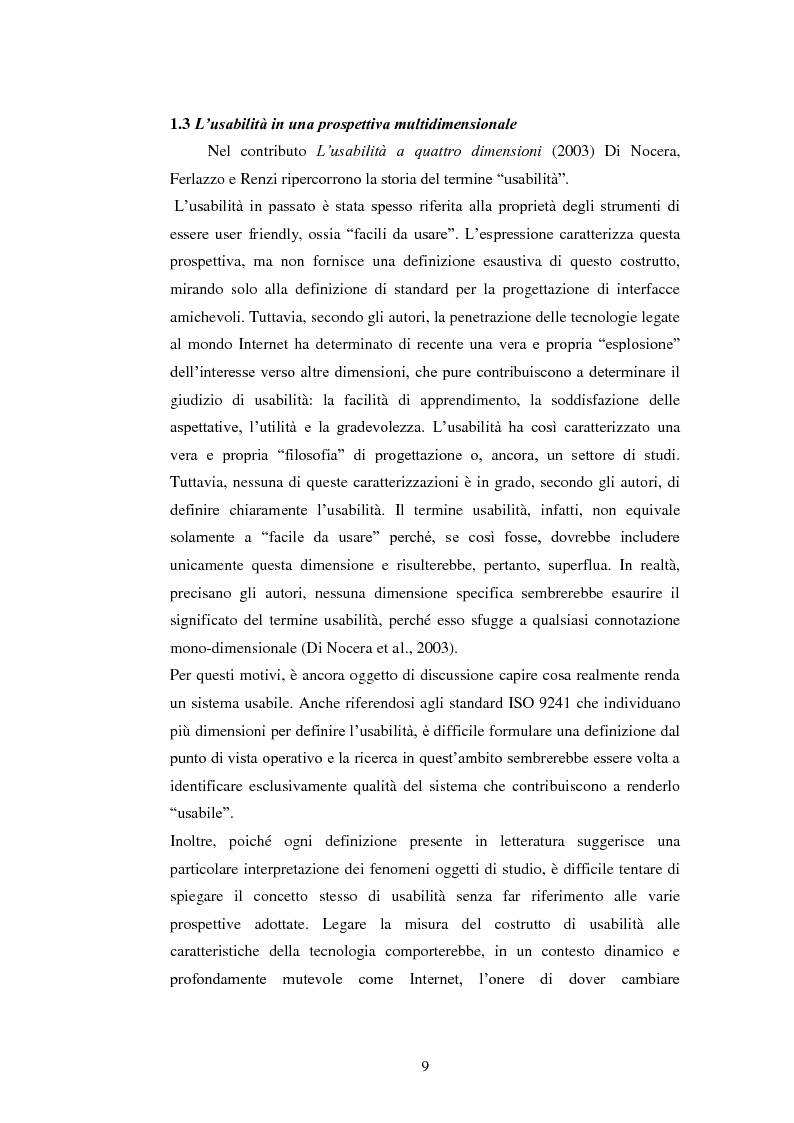 Anteprima della tesi: Bibliotechediroma.it: usabilità percepita dagli utenti e dagli operatori, Pagina 9