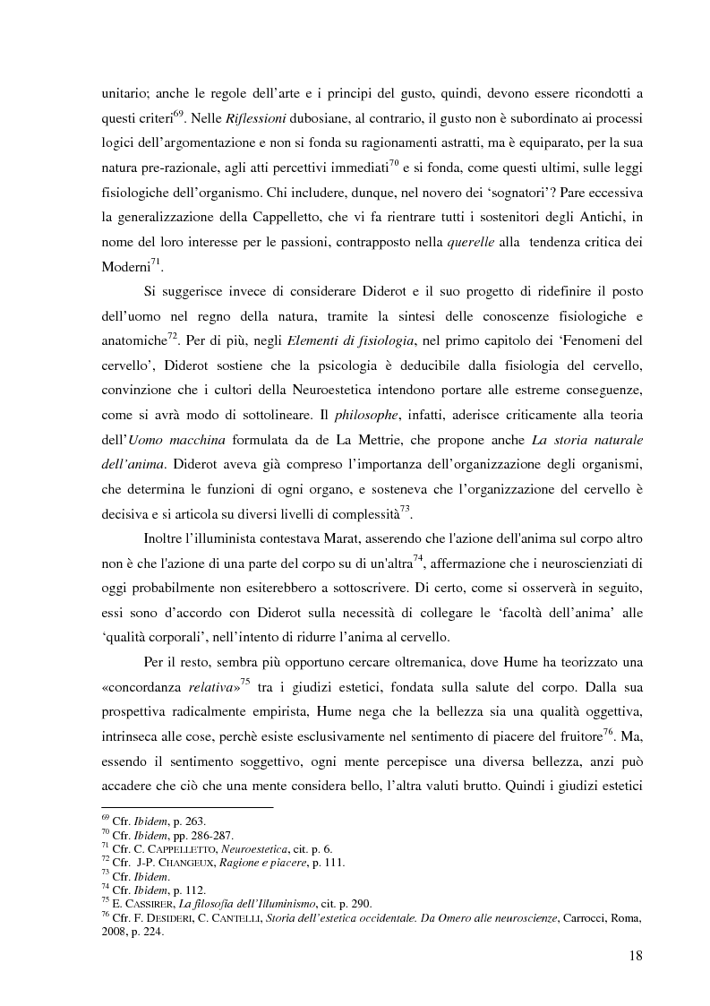 Anteprima della tesi: Il corpo dell'arte. Aspetti e problemi di Neuroestetica, Pagina 16