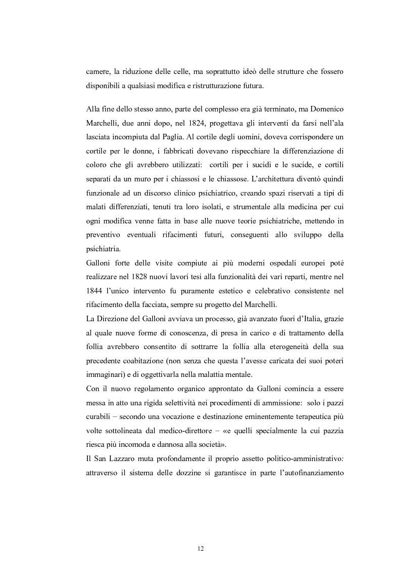 Anteprima della tesi: Per la storia della psichiatria: istituzionalizzazione e dibattito scientifico, Pagina 11