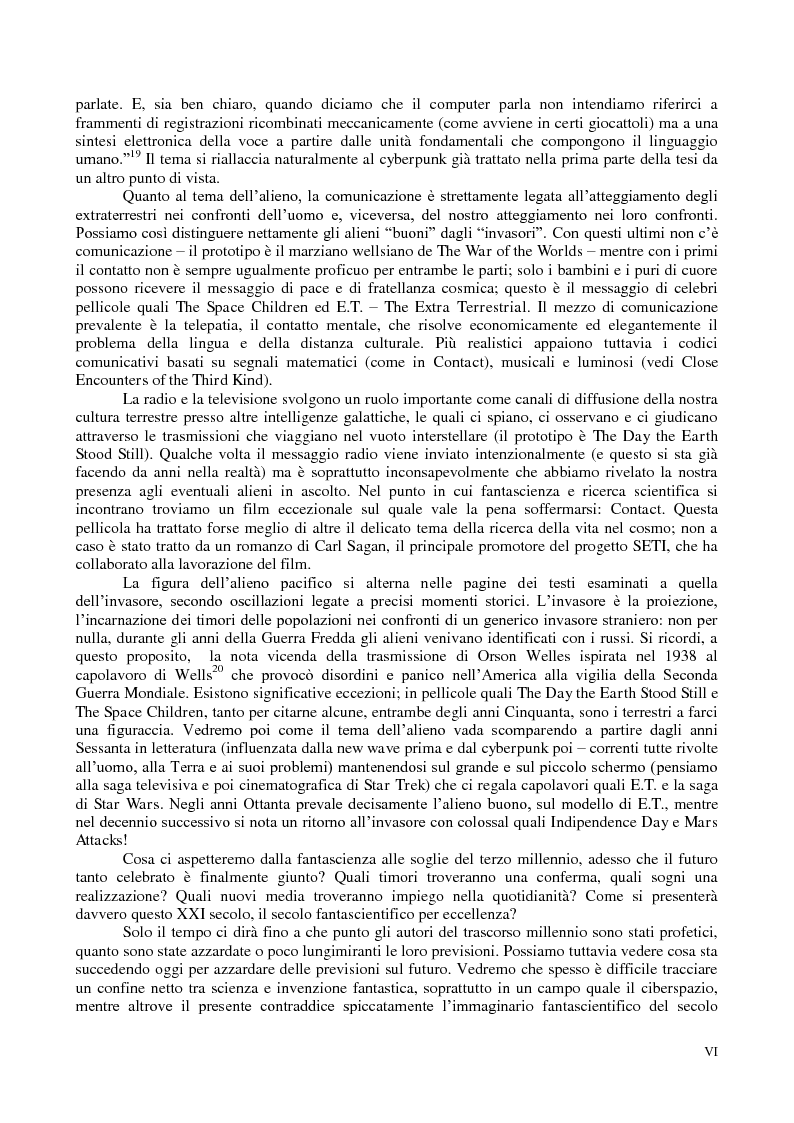 Anteprima della tesi: La comunicazione nella fantascienza, Pagina 5