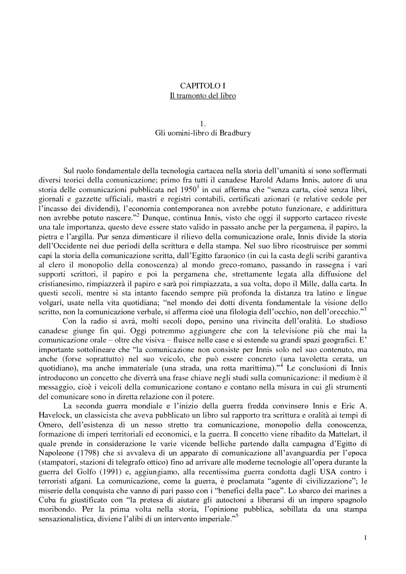 Anteprima della tesi: La comunicazione nella fantascienza, Pagina 7