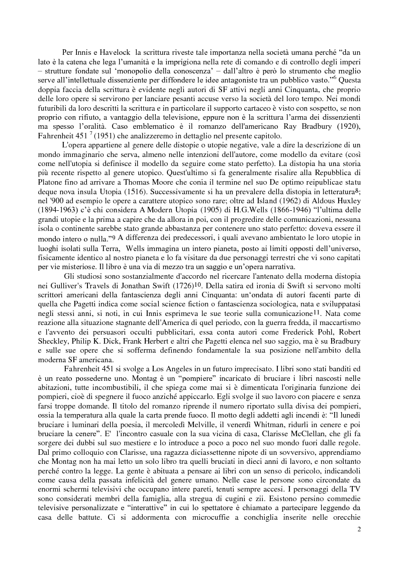 Anteprima della tesi: La comunicazione nella fantascienza, Pagina 8