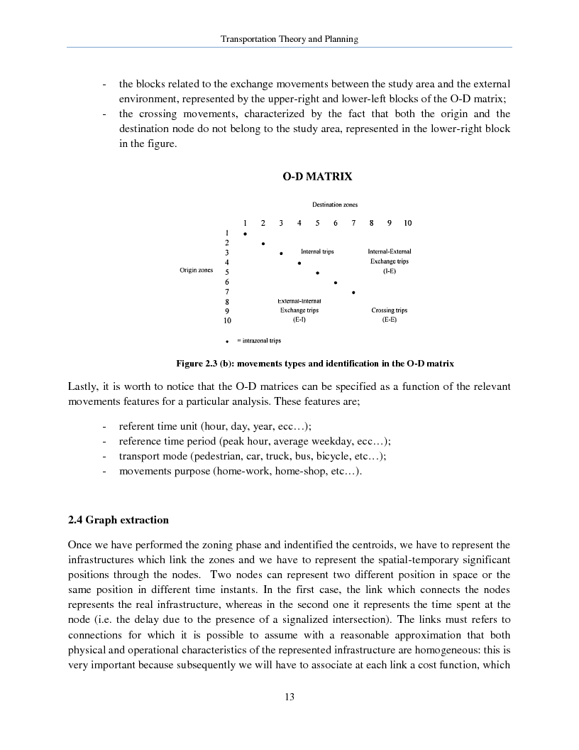 Anteprima della tesi: Transportation Theory and Planning, Pagina 14