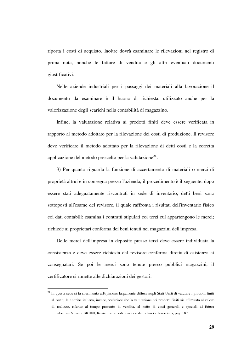 Anteprima della tesi: La revisione delle rimanenze nel bilancio d'esercizio, Pagina 12
