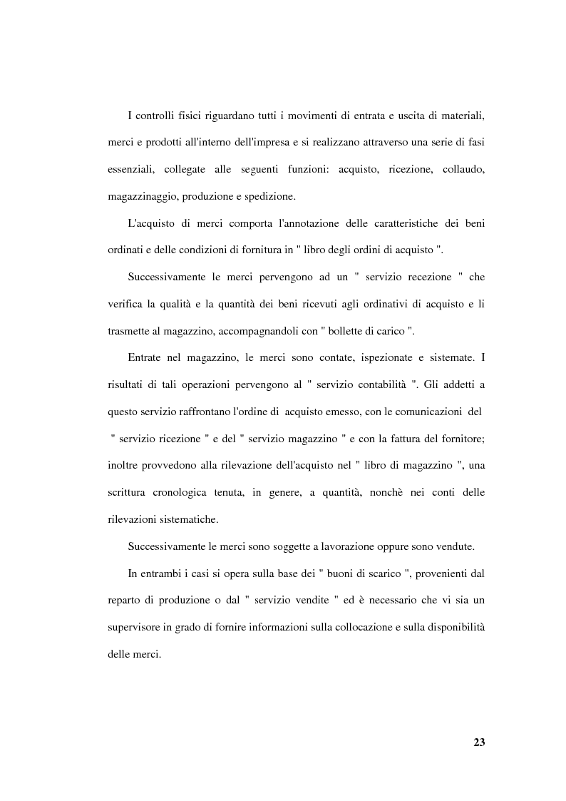 Anteprima della tesi: La revisione delle rimanenze nel bilancio d'esercizio, Pagina 6