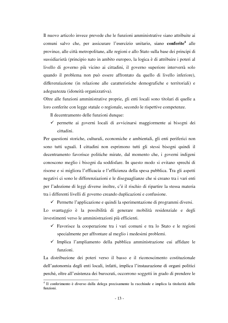 Anteprima della tesi: La relazione previsionale e programmatica. Caratteristiche teoriche e problemi di implementazione., Pagina 8