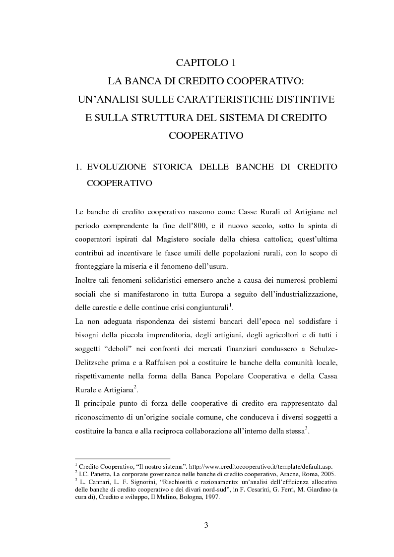 Anteprima della tesi: Le strategie delle banche di credito cooperativo nel settore dell'intermediazione mobiliare, Pagina 4