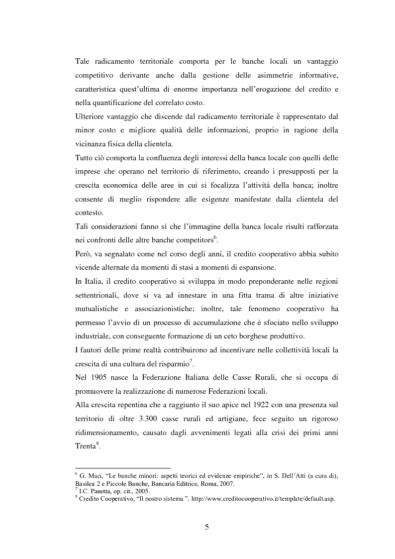 Anteprima della tesi: Le strategie delle banche di credito cooperativo nel settore dell'intermediazione mobiliare, Pagina 6