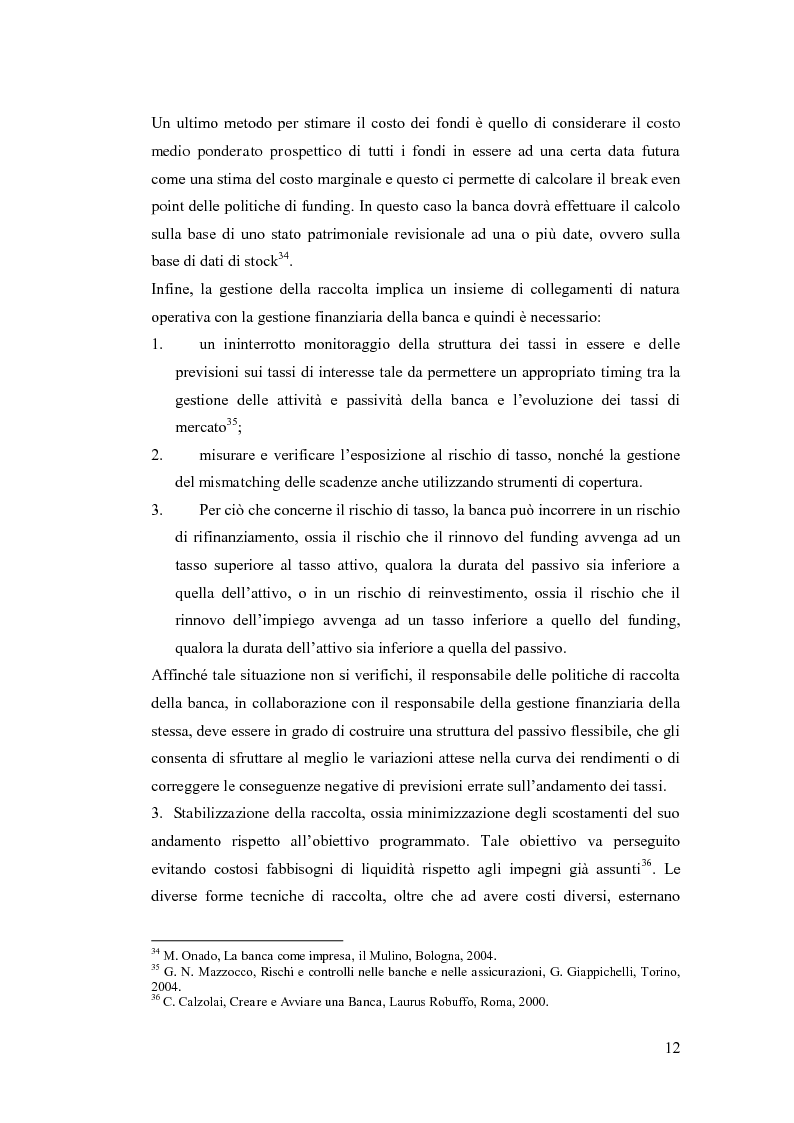 Estratto dalla tesi: L'evoluzione delle forme di raccolta nelle banche