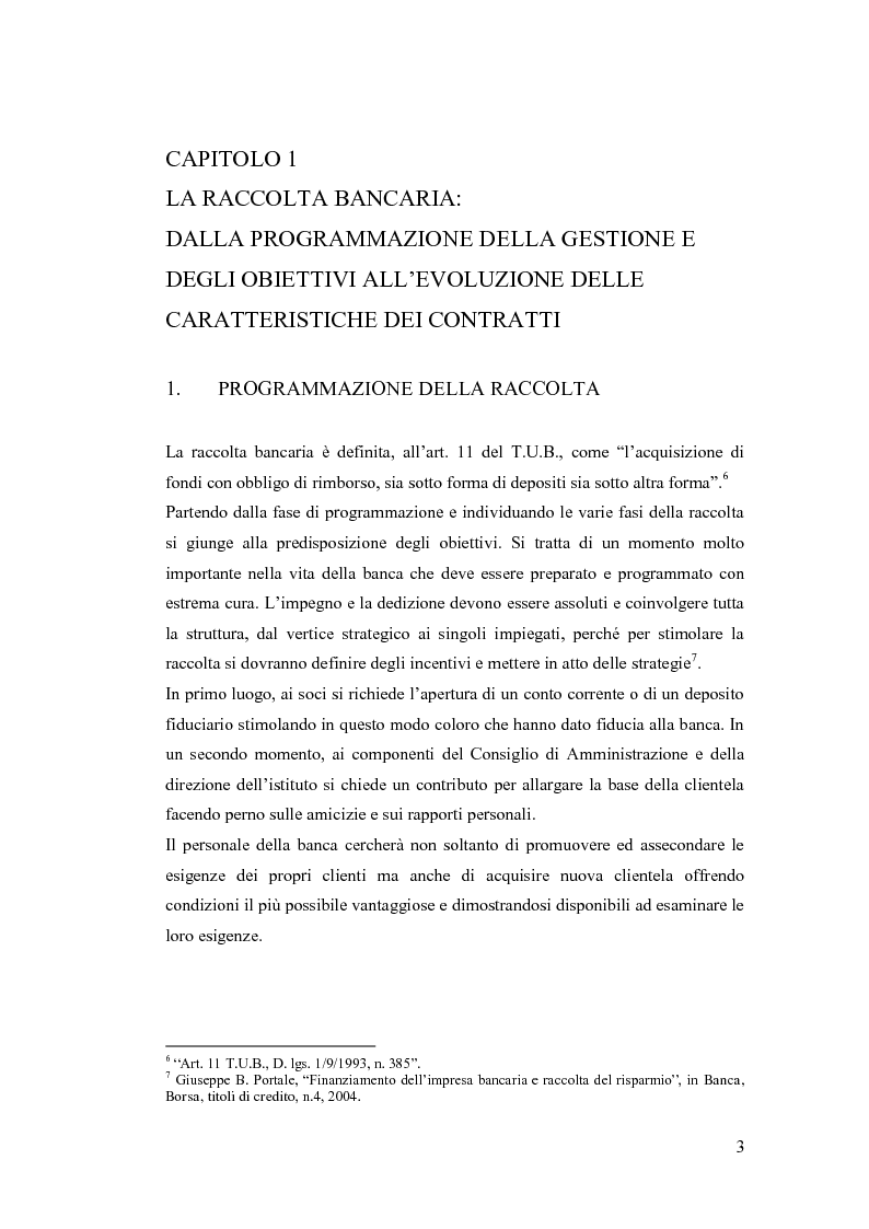 Anteprima della tesi: L'evoluzione delle forme di raccolta nelle banche, Pagina 4