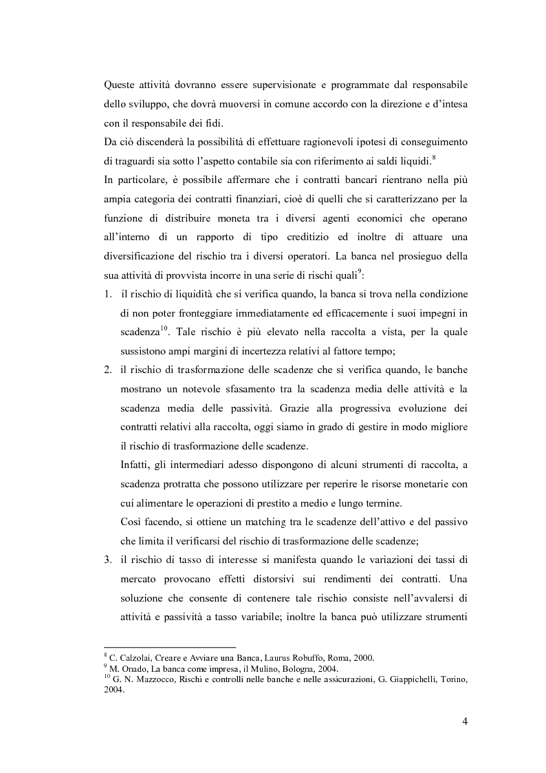 Anteprima della tesi: L'evoluzione delle forme di raccolta nelle banche, Pagina 5