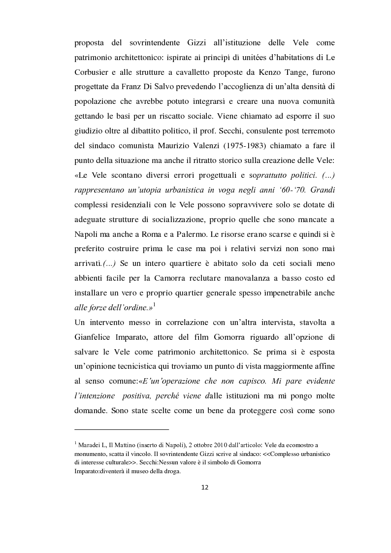 Anteprima della tesi: Mosaico Scampia: tra rappresentazioni mediali e lo sguardo degli abitanti sul proprio quartiere, Pagina 7