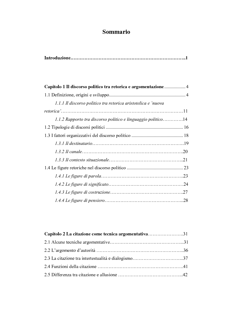 Indice della tesi: Resa delle citazioni nell'interpretazione consecutiva dei discorsi di Hugo Chávez, Pagina 1