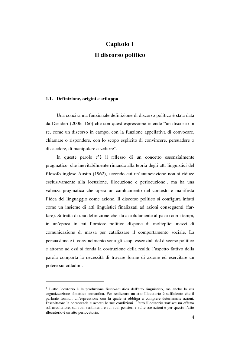 Anteprima della tesi: Resa delle citazioni nell'interpretazione consecutiva dei discorsi di Hugo Chávez, Pagina 7