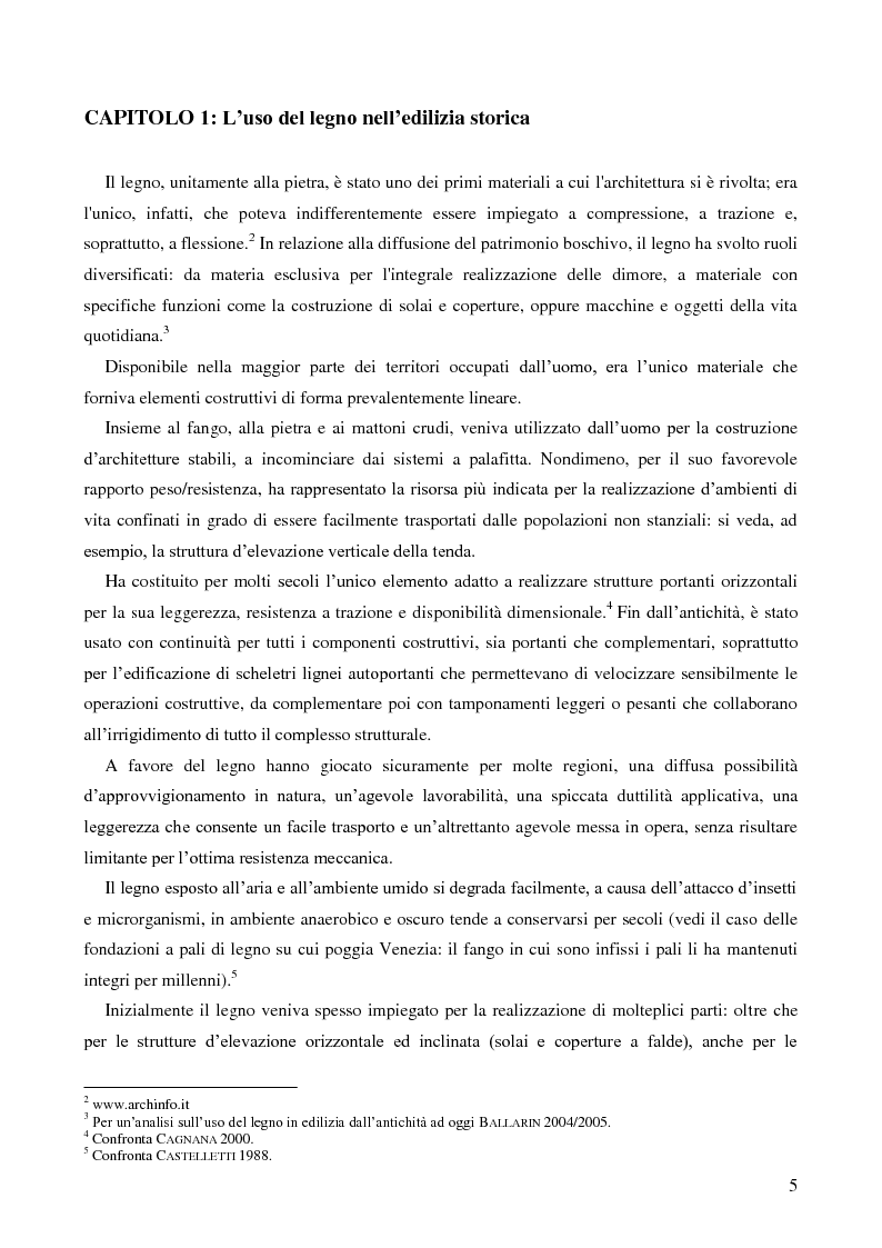 Anteprima della tesi: L'uso del legno nell'architettura residenziale bassomedievale: il caso di Padova, Pagina 4
