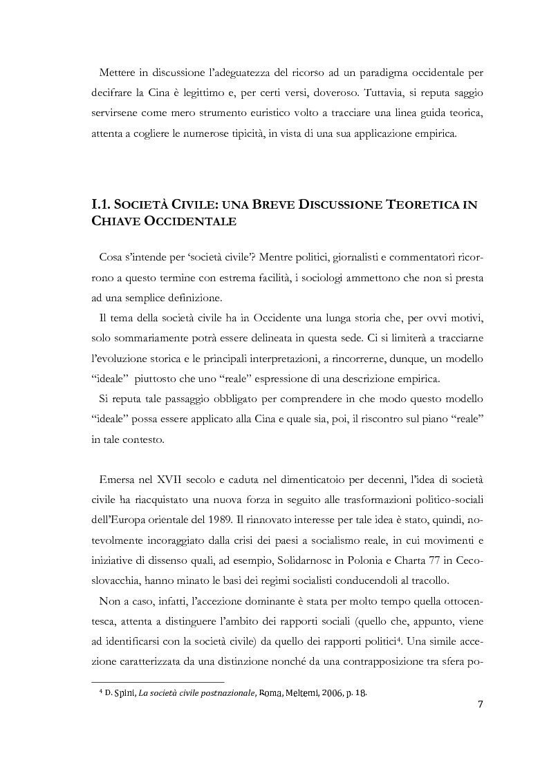 Anteprima della tesi: Prospettive di società civile cinese. Le Organizzazioni Non-Governative nella Cina Contemporanea., Pagina 3