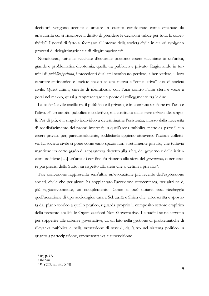 Anteprima della tesi: Prospettive di società civile cinese. Le Organizzazioni Non-Governative nella Cina Contemporanea., Pagina 5