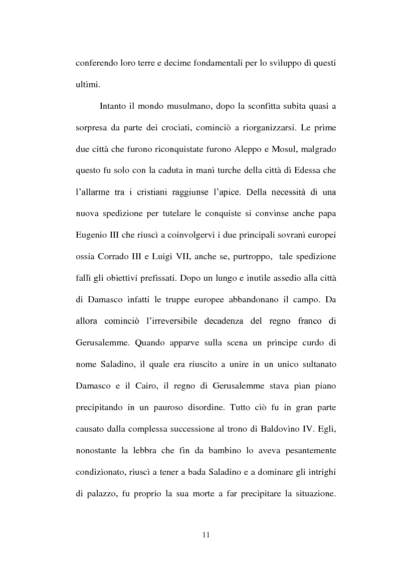 Anteprima della tesi: I Templari tra Storia e Mito, Pagina 9