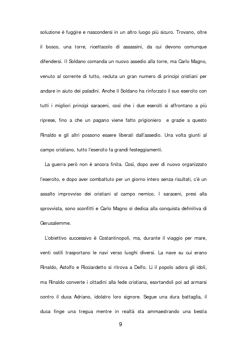 Anteprima della tesi: Un poema cavalleresco in sesta rima: Il libro d'arme e d'amore chiamato ''Leandra'' di Pietro Durante da Gualdo, Pagina 11