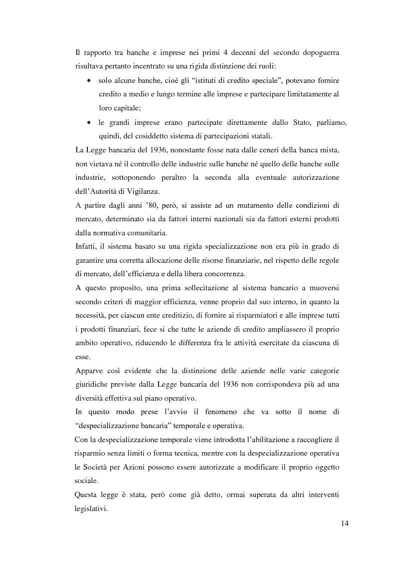 Anteprima della tesi: Il rapporto Banca e Impresa nel merito creditizio secondo i Principi di Basilea 2, Pagina 12