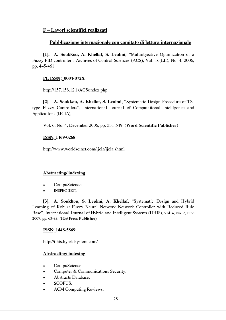 Anteprima della tesi: Modellizzazione & comando dei sistemi industriali complessi per mezzo delle tecniche intelligenti, Pagina 10