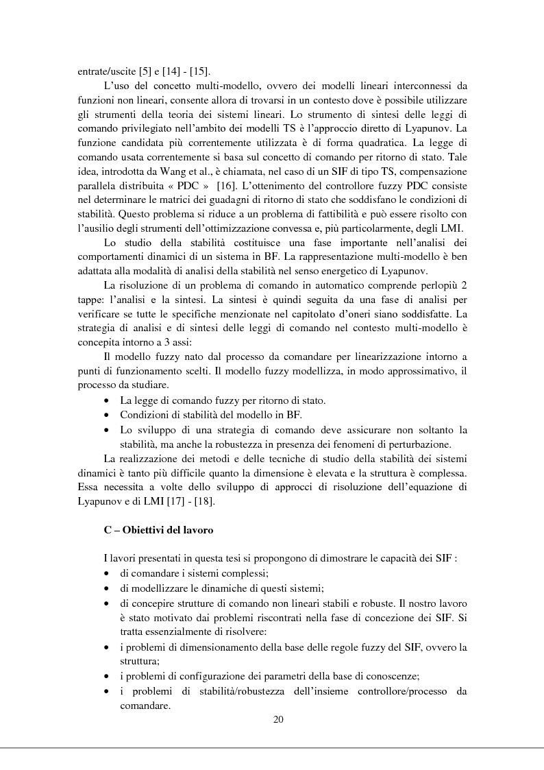 Anteprima della tesi: Modellizzazione & comando dei sistemi industriali complessi per mezzo delle tecniche intelligenti, Pagina 5