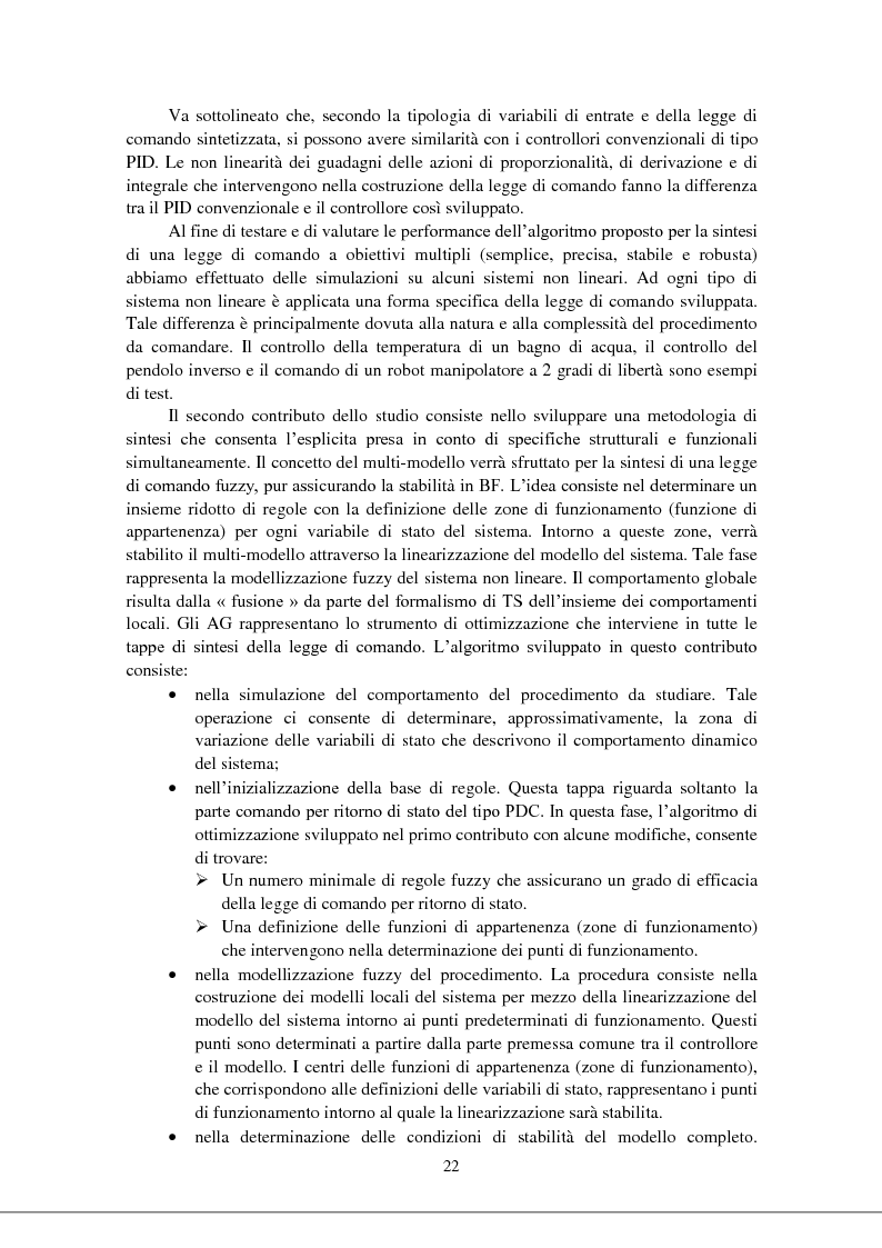 Anteprima della tesi: Modellizzazione & comando dei sistemi industriali complessi per mezzo delle tecniche intelligenti, Pagina 7