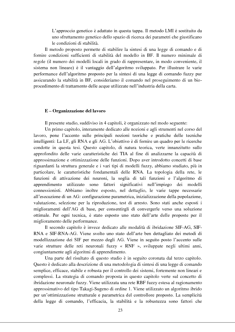 Anteprima della tesi: Modellizzazione & comando dei sistemi industriali complessi per mezzo delle tecniche intelligenti, Pagina 8