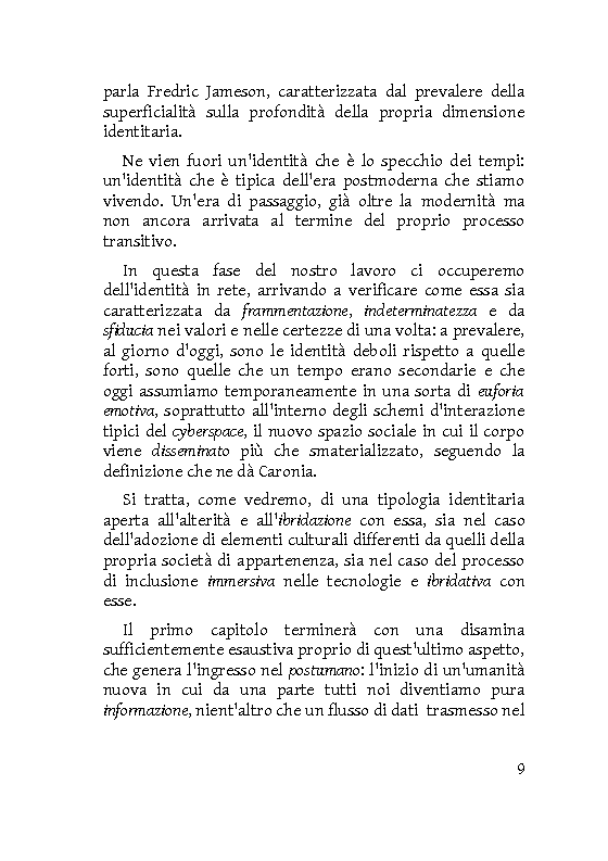 Anteprima della tesi: Identità extracorporee: al di fuori del proprio corpo, Pagina 4