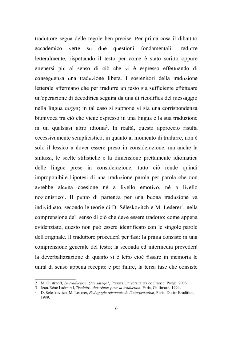 Anteprima della tesi: Parole, immagini e voci: il doppiaggio e la traduzione., Pagina 5