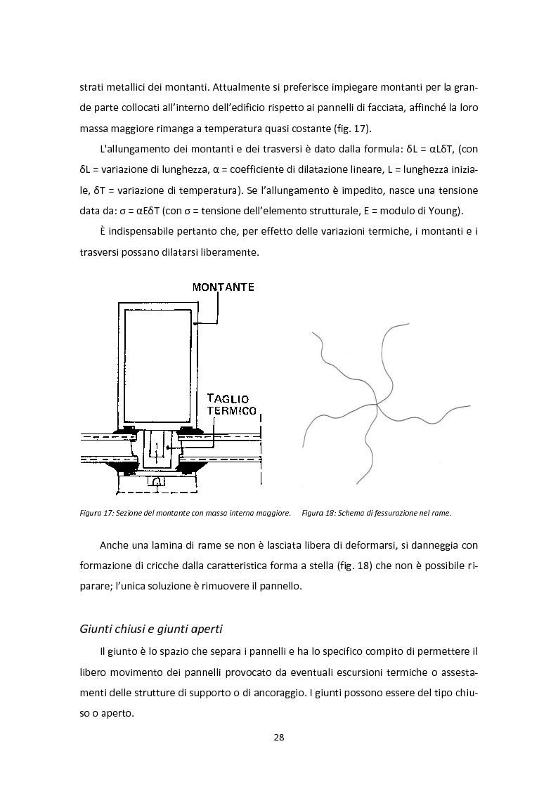 Anteprima della tesi: Rivestimenti di facciata in rame. Tecniche esecutive e applicazioni, Pagina 7