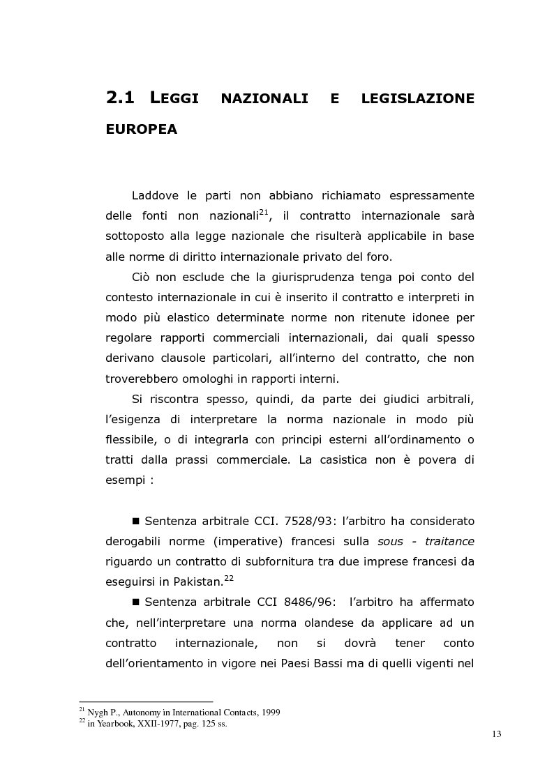 Anteprima della tesi: I Contratti Internazionali: Il Caso Seieffe - Company, Pagina 4