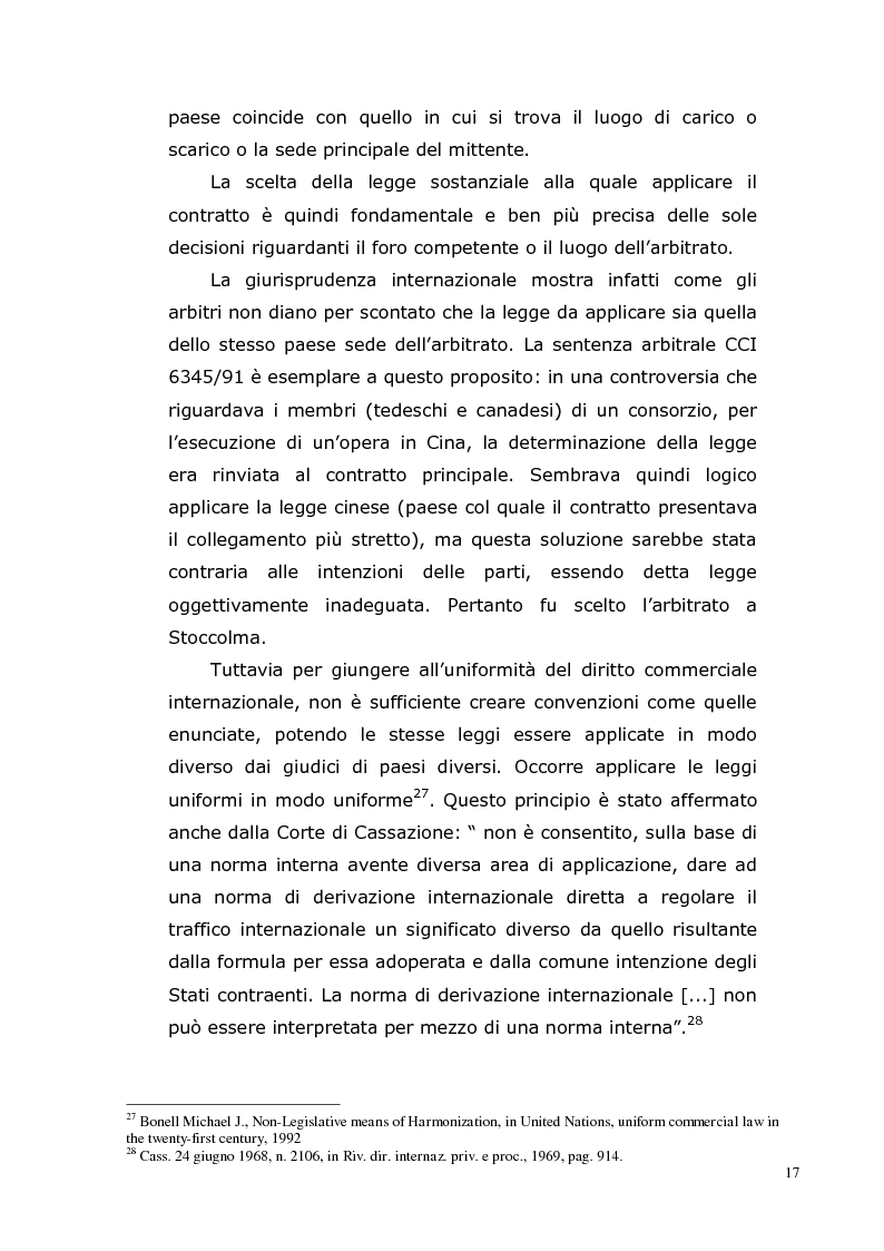 Anteprima della tesi: I Contratti Internazionali: Il Caso Seieffe - Company, Pagina 8