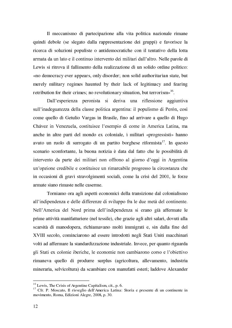 Anteprima della tesi: Argentina 2001: una crisi lunga venticinque anni, Pagina 9
