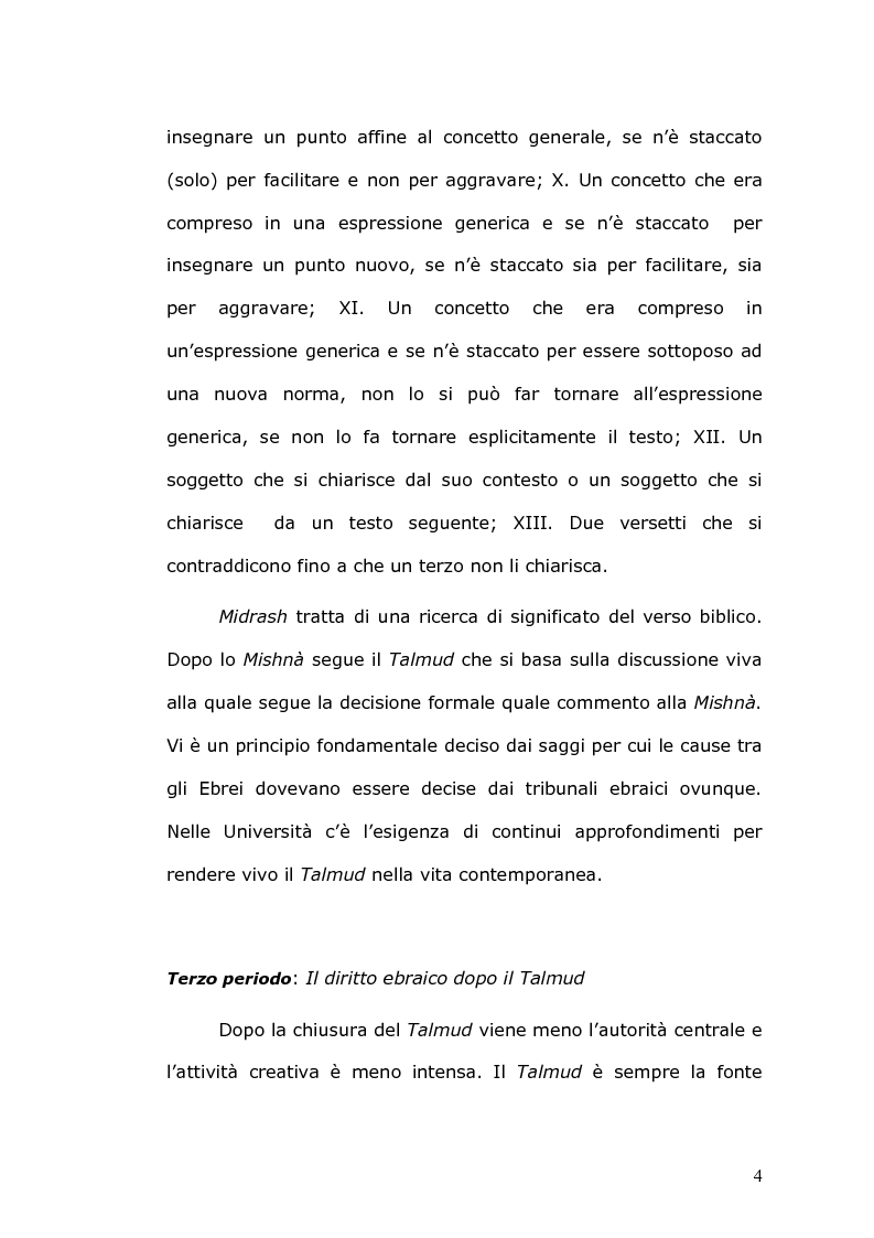 Anteprima della tesi: Rilevanza civile del matrimonio ebraico, Pagina 5
