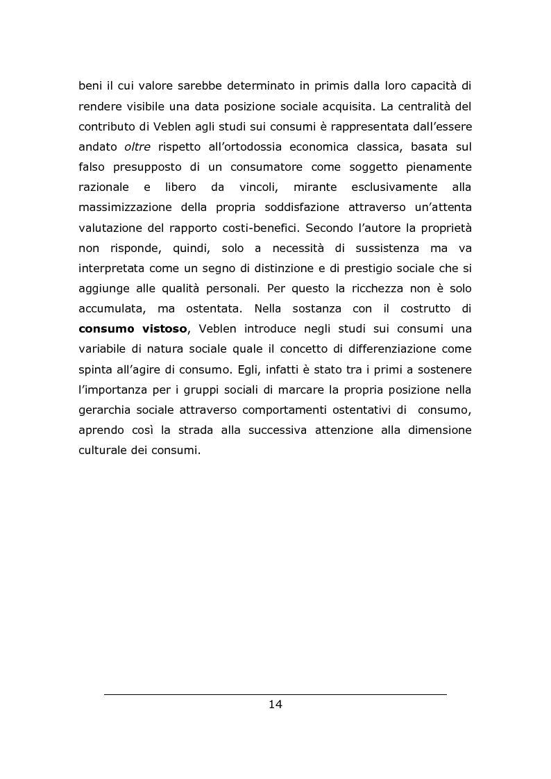 Anteprima della tesi: Consumo vistoso e di status nella ''nuova'' Cina urbana: ricerca ed osservazione nello Jiangsu, Pagina 11
