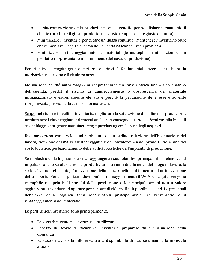 Anteprima della tesi: Performance Management applicato ad una Supply Chain: il caso CNH Italia Spa, Pagina 12
