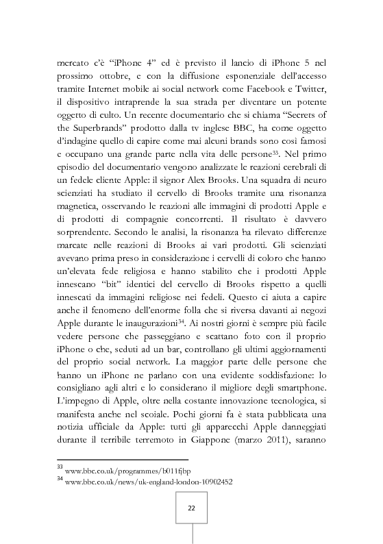 Anteprima della tesi: Il potere dei grandi miti del consumo. Marche e prodotti di culto sotto il riflettore, Pagina 8