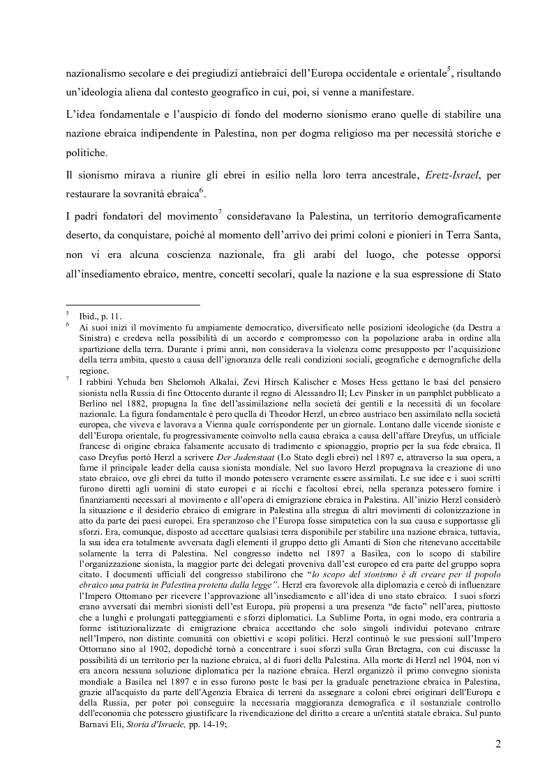 Anteprima della tesi: L'opzione nucleare nella geopolitica e nella strategia israeliana, Pagina 10