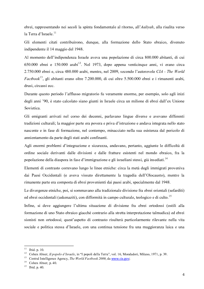 Anteprima della tesi: L'opzione nucleare nella geopolitica e nella strategia israeliana, Pagina 12