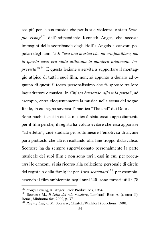 Estratto dalla tesi: New York stories. La Grande Mela nei film di Scorsese.