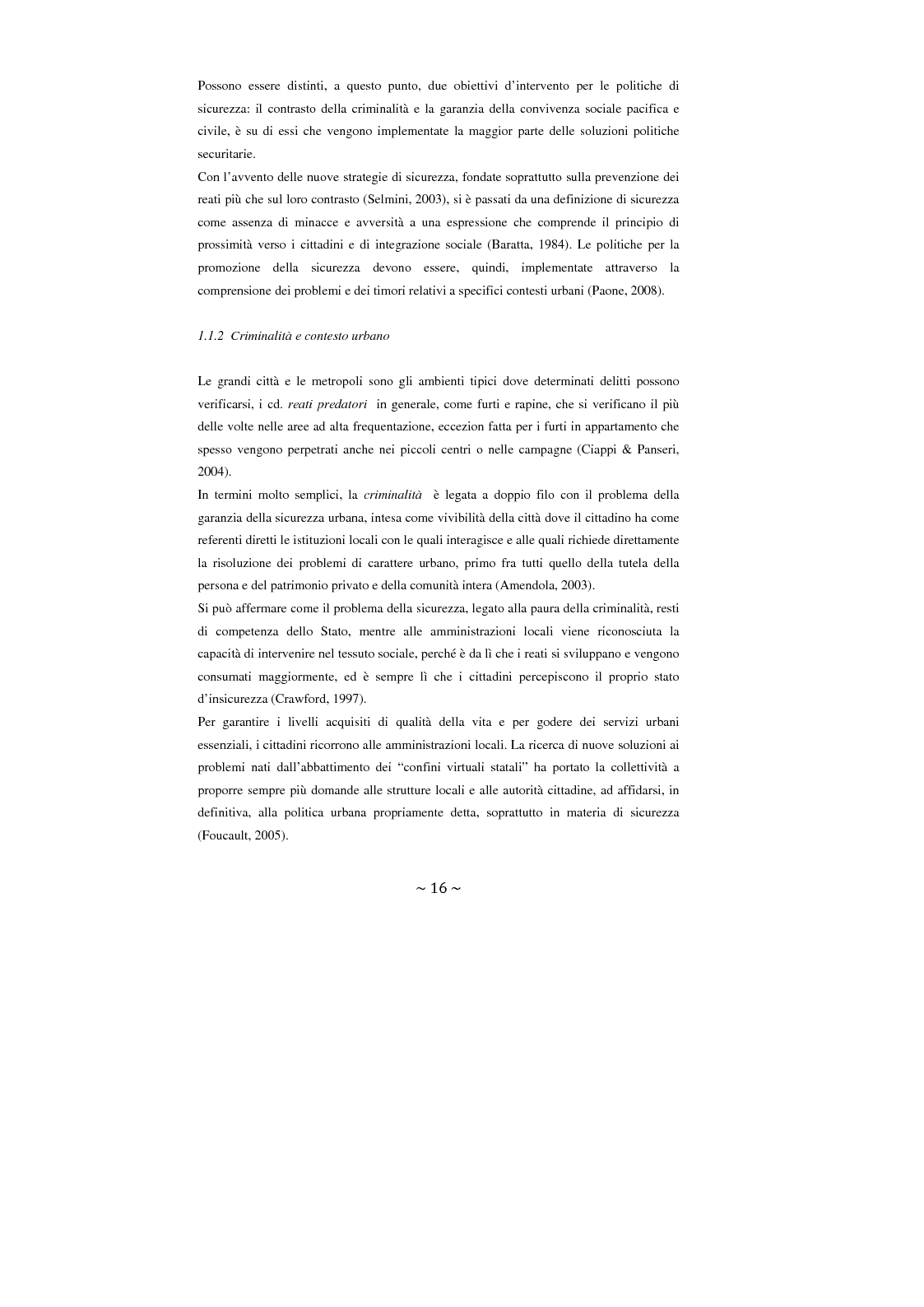 Anteprima della tesi: Contrattualizzare la sicurezza urbana, Pagina 9