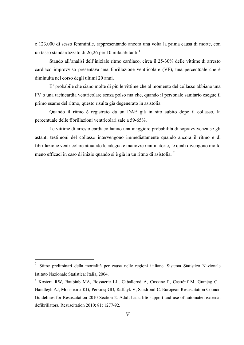 Anteprima della tesi: L'ipotermia terapeutica e le nuove linee guida 2010: una nuova prospettiva per i pazienti dopo arresto cardiocircolatorio, Pagina 3