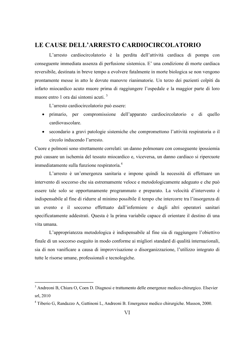 Anteprima della tesi: L'ipotermia terapeutica e le nuove linee guida 2010: una nuova prospettiva per i pazienti dopo arresto cardiocircolatorio, Pagina 4