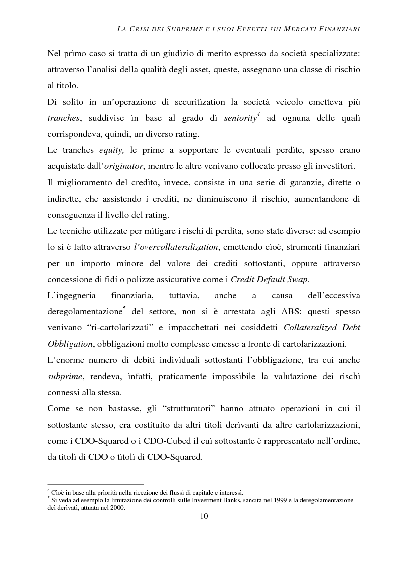Anteprima della tesi: Gli effetti della crisi sui mercati finanziari. L'eccezione del Forex, Pagina 11