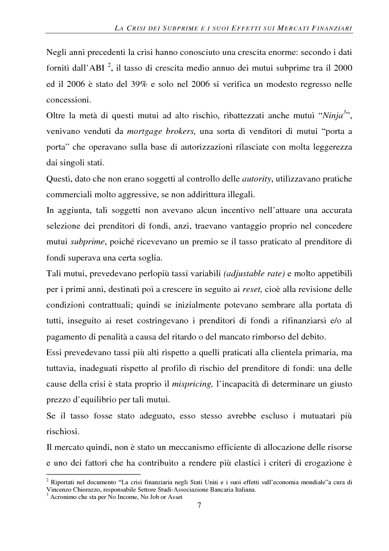 Anteprima della tesi: Gli effetti della crisi sui mercati finanziari. L'eccezione del Forex, Pagina 8