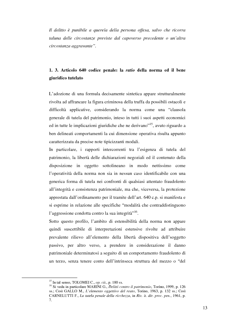 Anteprima della tesi: La frode informatica: origine, ambito di operatività ed applicazione pratica di un reato sempre più attuale., Pagina 12